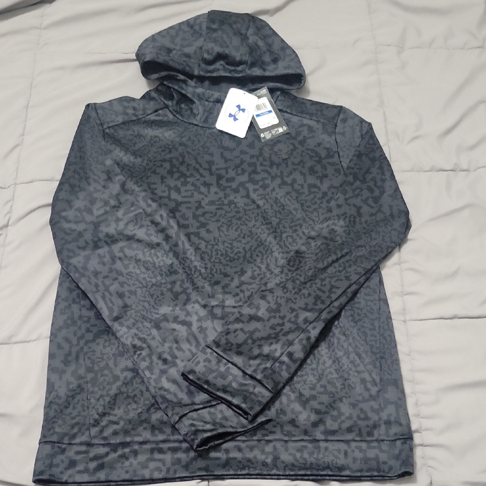 Under Armour Black Patterned Hoodie